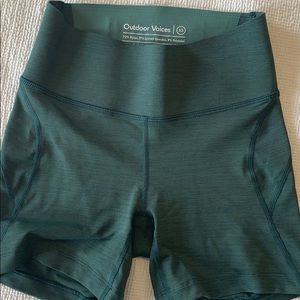 Outdoor Voices XS tech sweat shorts